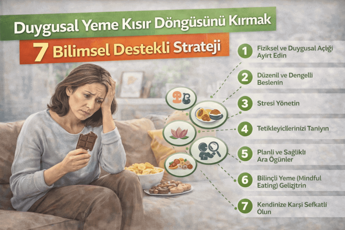 Duygusal Yeme Kısır Döngüsünü Kırmak 7 Bilimsel Destekli Strateji