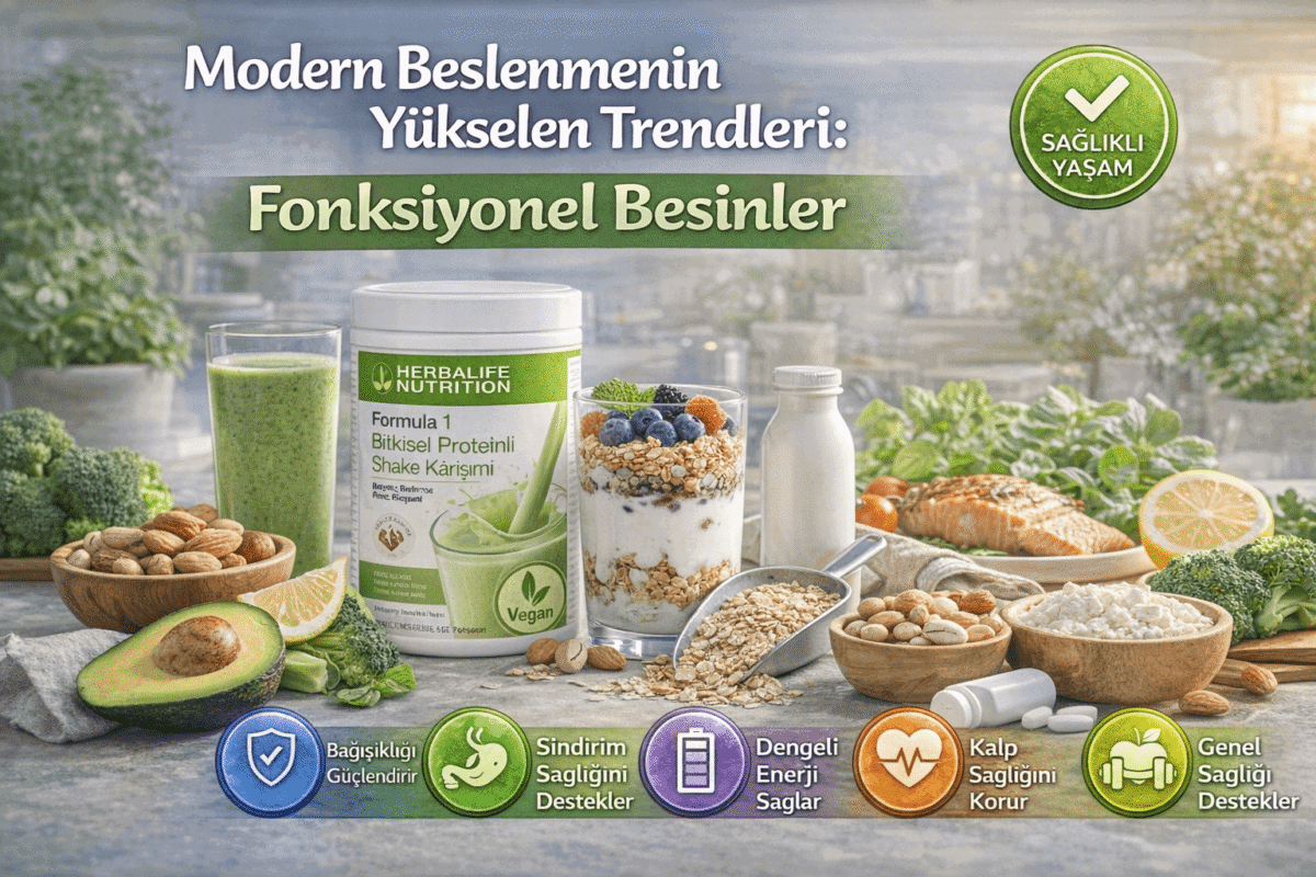 Modern Beslenmenin Yükselen Trendleri Fonksiyonel Besinler
