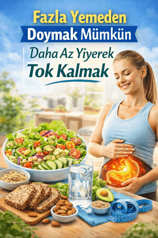 Fazla Yemeden Doymak Mümkün | Daha Az Yiyerek Tok Kalmak