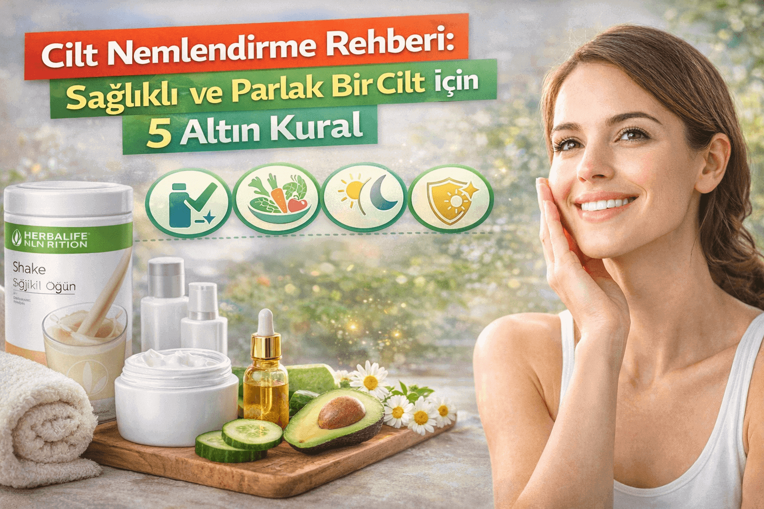 Cilt Nemlendirme Rehberi Sağlıklı ve Parlak Bir Cilt İçin 5 Altın Kural