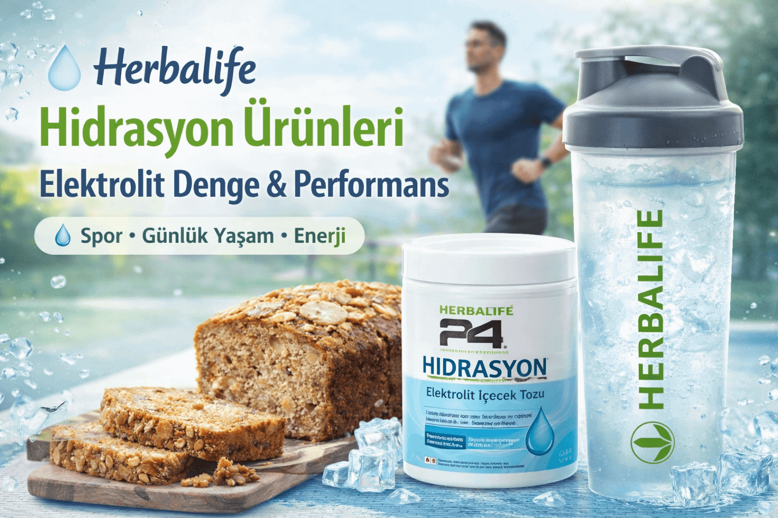 Herbalife Hidrasyon Ürünleri Elektrolit Denge ve Performans