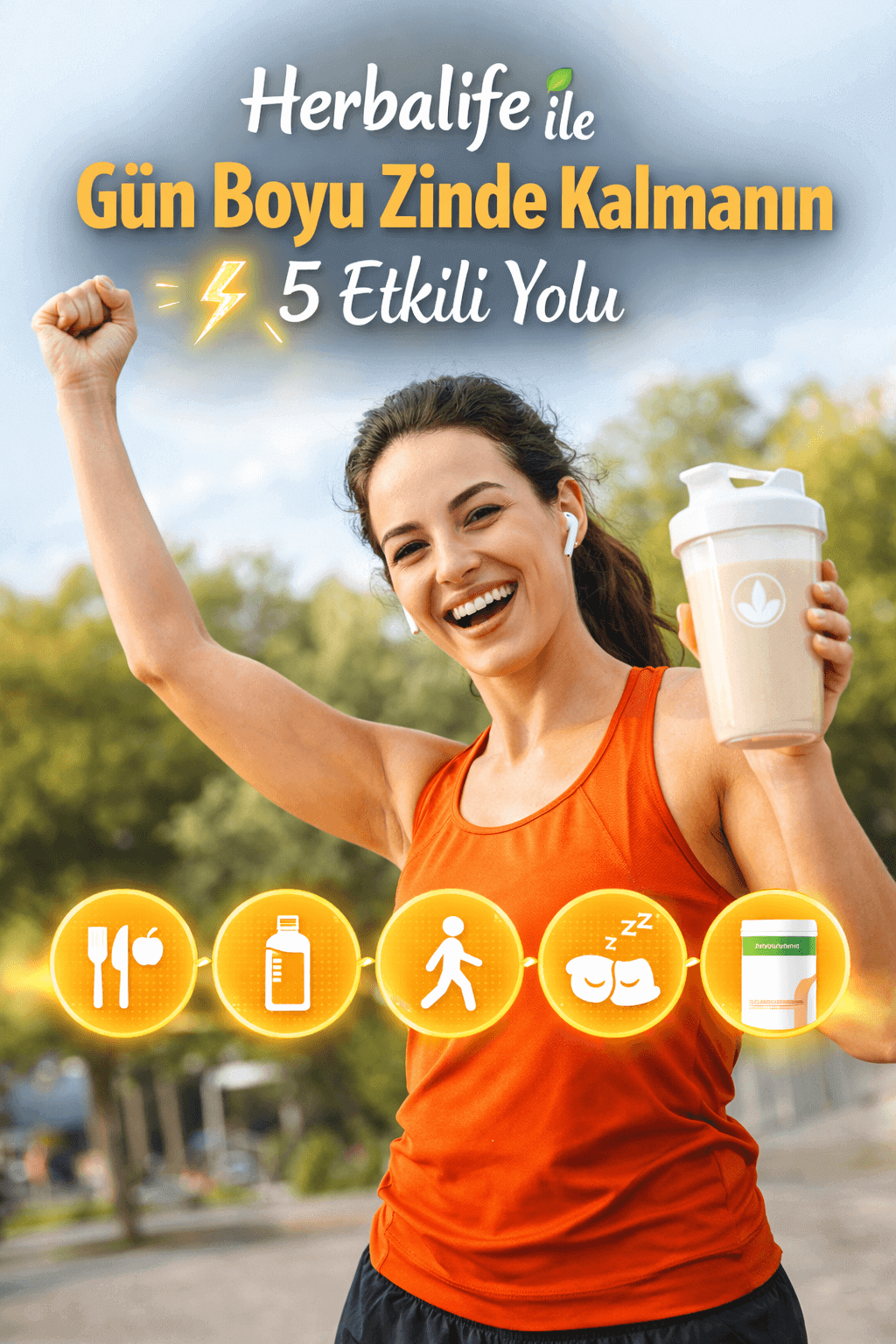 Herbalife ile Gün Boyu Zinde Kalmanın 5 Etkili Yolu