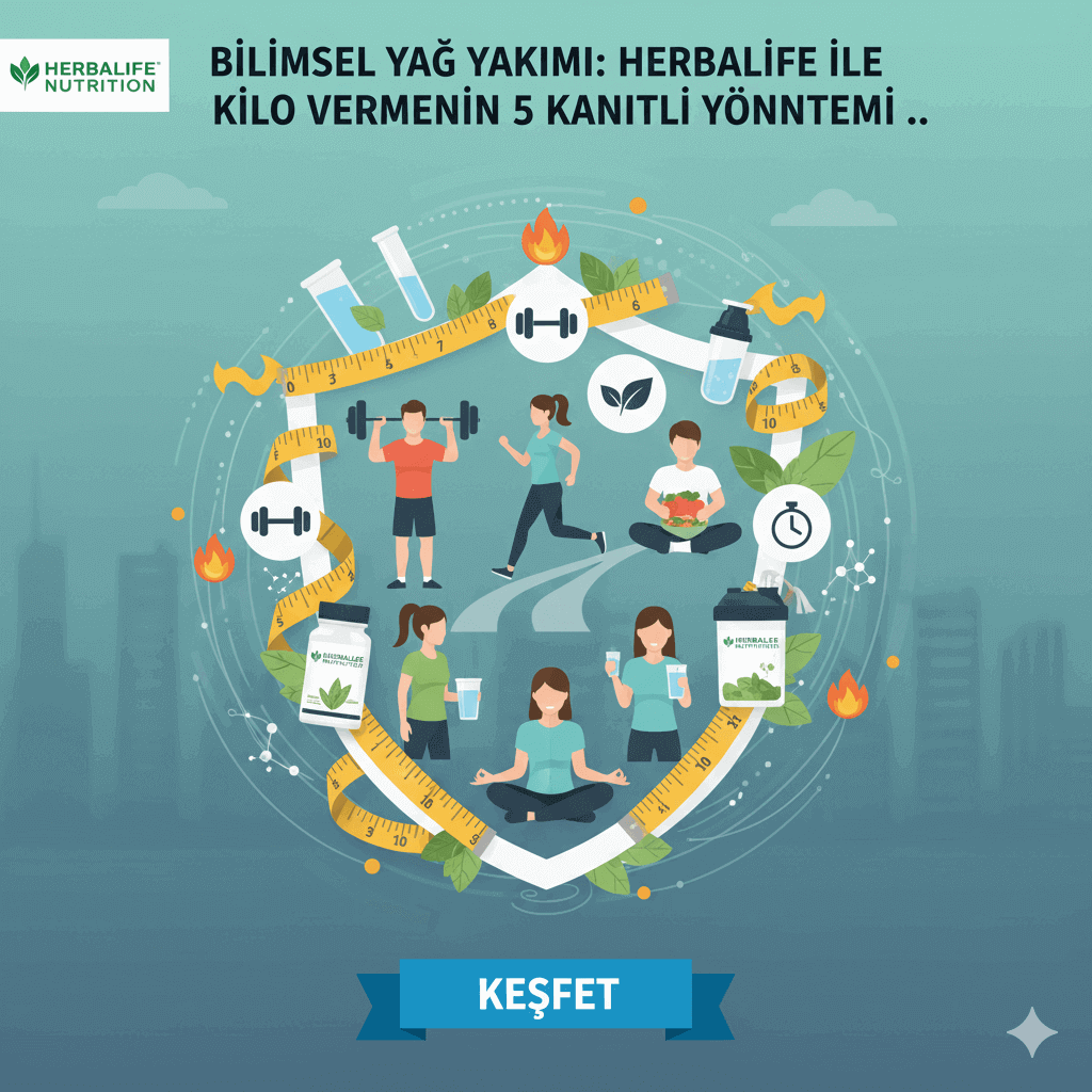 Bilimsel Yağ Yakımı Herbalife ile Kilo Vermenin 5 Kanıtlı Yöntemi