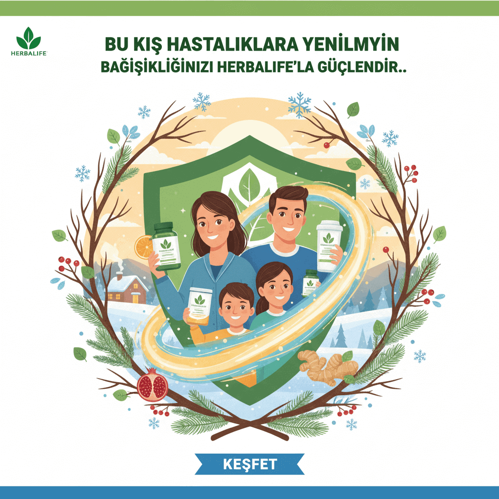 Bu Kış Hastalıklara Yenilmeyin Bağışıklığınızı Herbalife'la Güçlendir