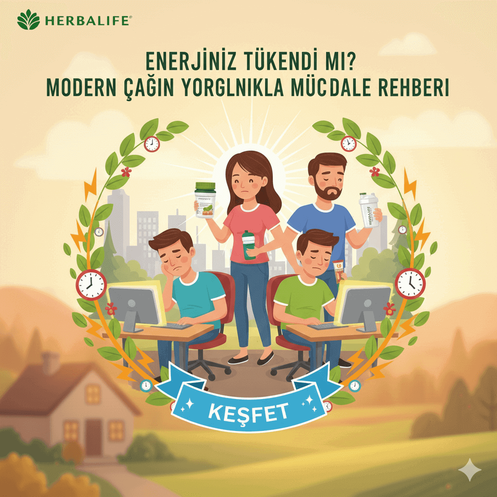 Enerjiniz Tükendi mi Modern Çağın Yorgunlukla Mücadele Rehberi