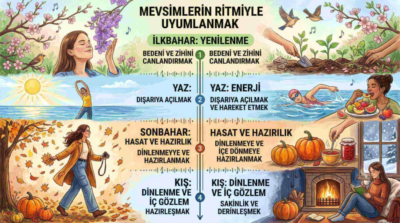 Mevsimlerin Ritmiyle Uyumlanmak Doğada Dengeli Huzurlu Yaşam