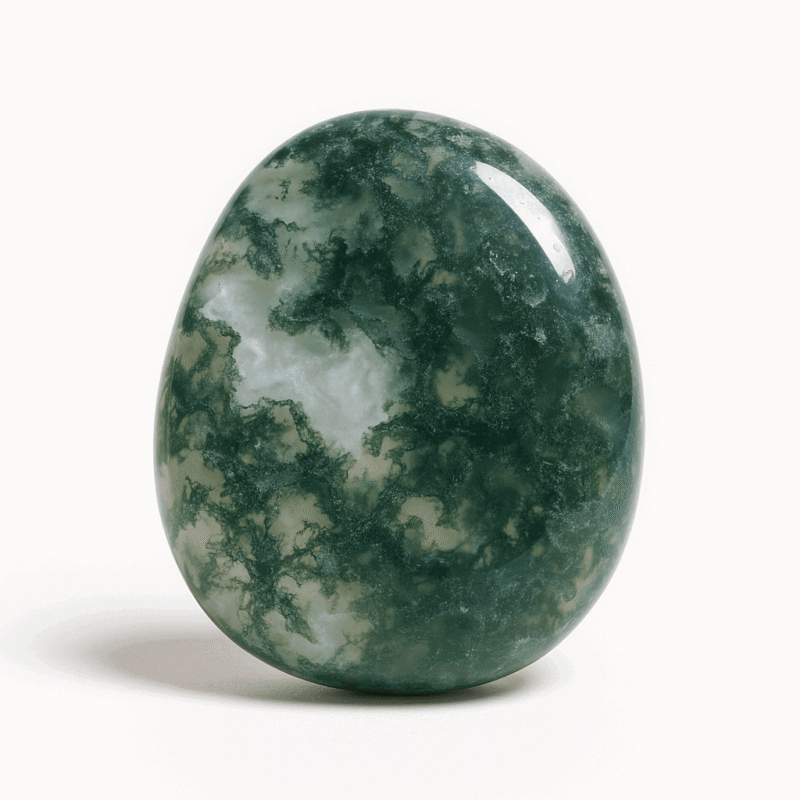 Yosun Akik (Moss Agate): Doğanın Huzurunu Taşıyan deva Kristali