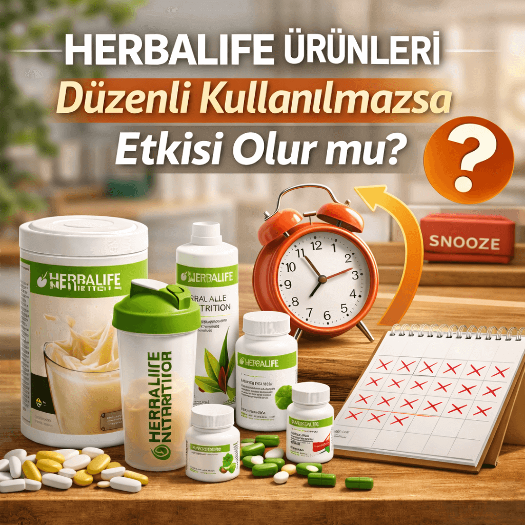 Herbalife Ürünleri Düzenli Kullanılmazsa Etkisi Olur mu