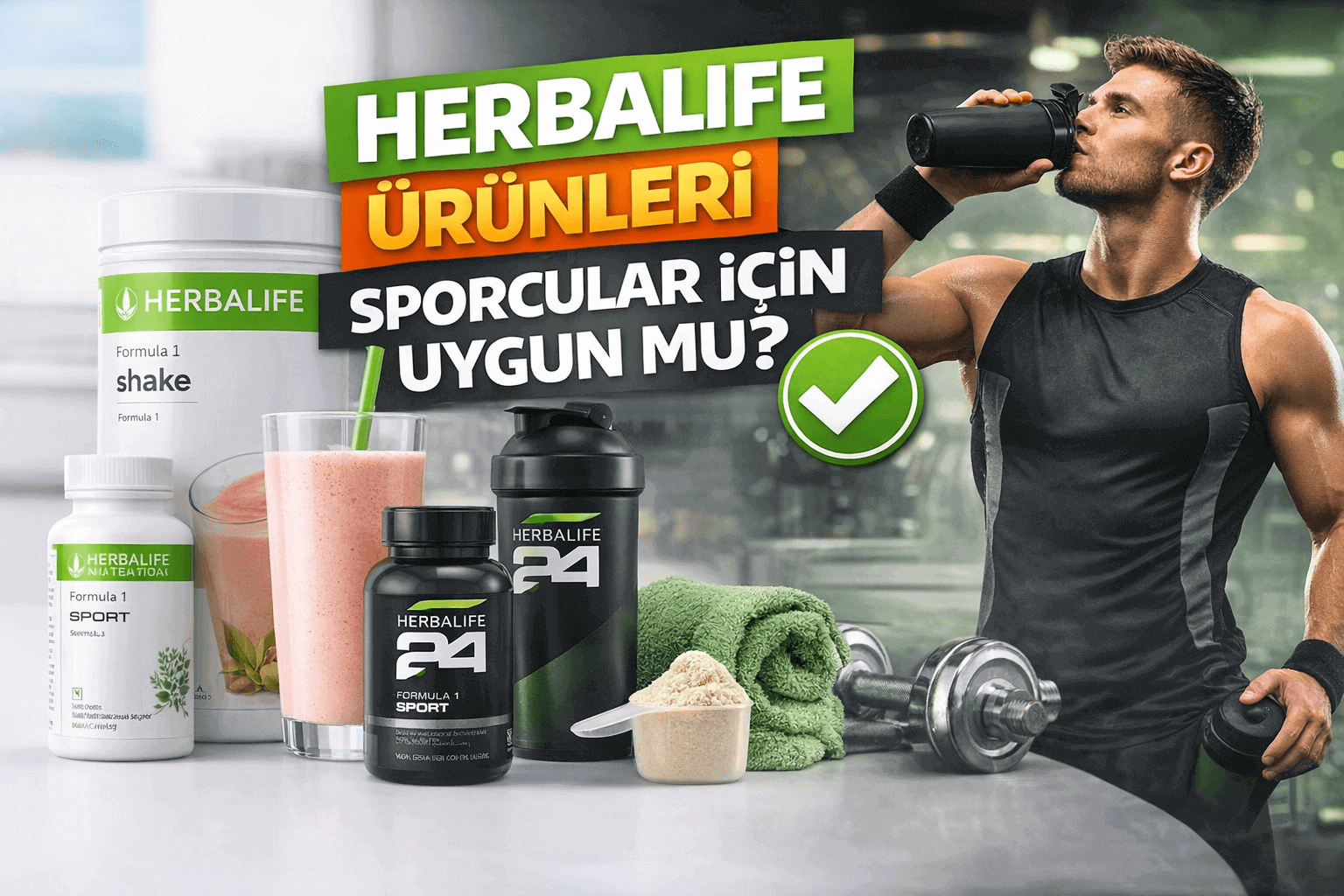 Herbalife ürünleri sporcular için uygun mu