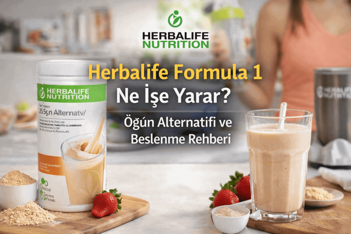 *Herbalife Formula 1 Ne İşe Yarar? | Öğün Alternatifi Denebilir mi