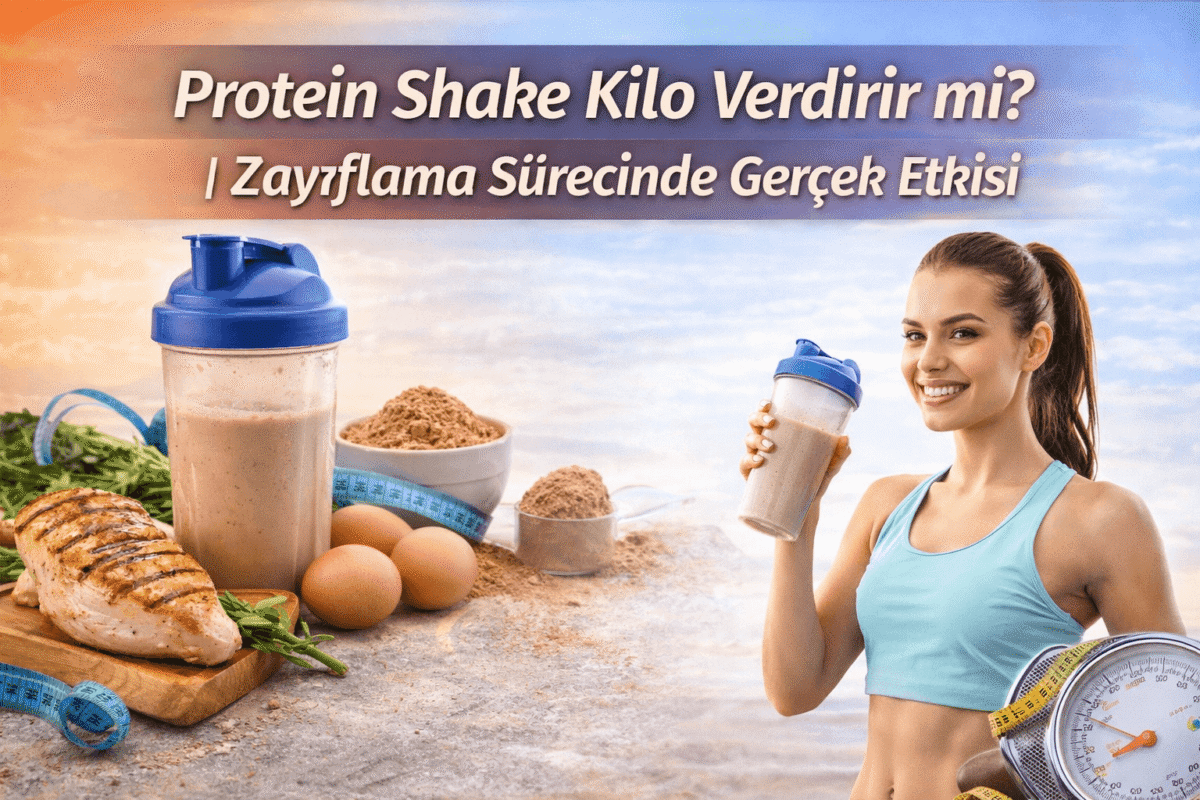 *Protein Shake Kilo Verdirir mi? | Zayıflama Sürecinde Gerçek Etkisi