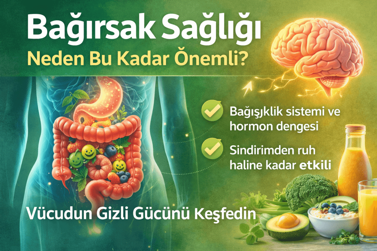 Bağırsak Sağlığı: İkinci Beyniniz Sandığınızdan Daha Güçlü