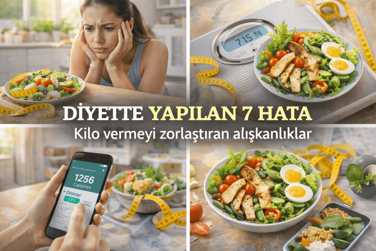 Diyet Yaparken En Sık Yapılan 7 Hata