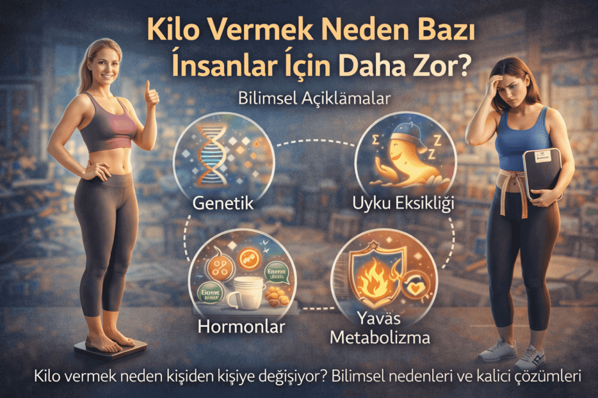 Kilo Vermek Neden Bazı İnsanlar İçin Daha Zor? Bilimsel Açıklama