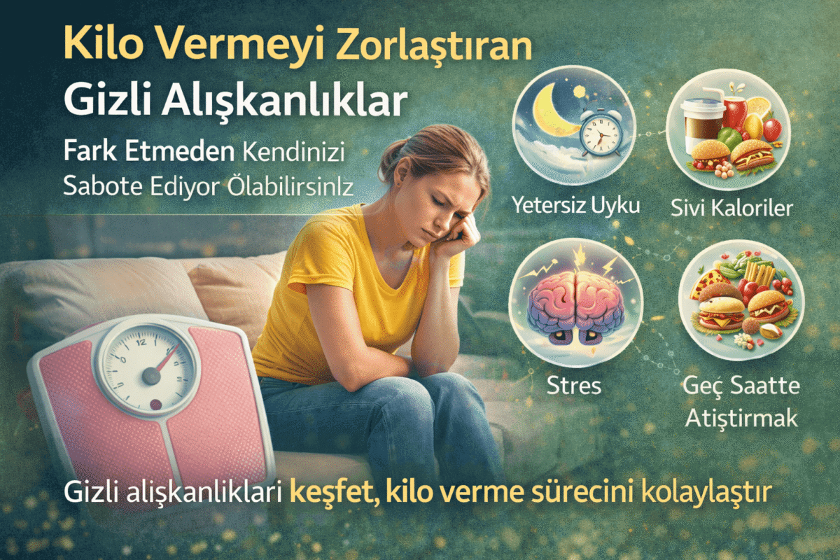 Kilo Vermeyi Zorlaştıran Gizli Alışkanlıklar Nelerdir?
