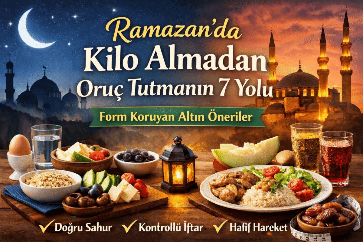 Ramazan’da Kilo Almadan Oruç Tutmanın 7 Yolu