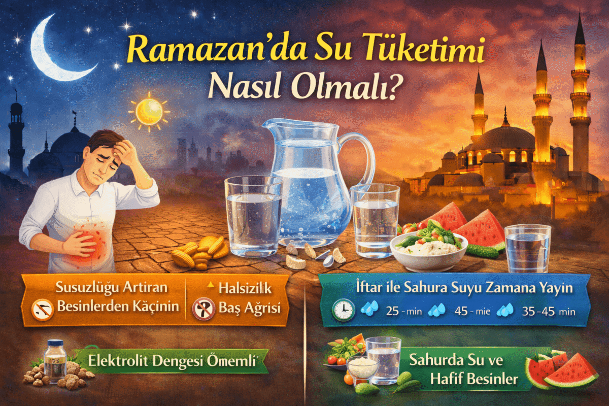 Ramazan’da Susuz Kalmamanın Yolları