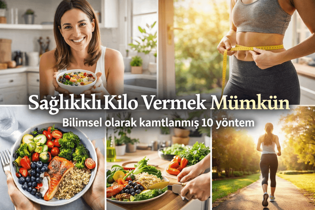 Sağlıklı Kilo Vermek İçin Bilimsel 10 Etkili Yöntem