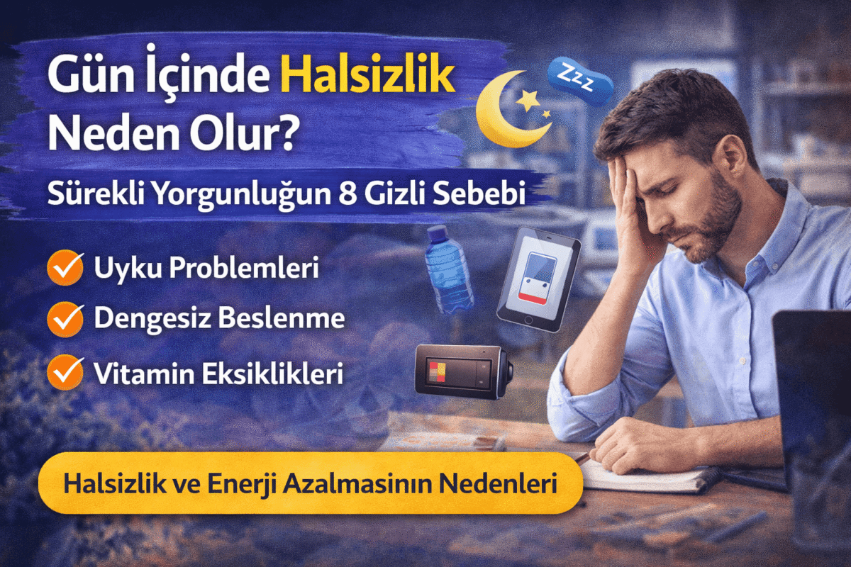 Gün İçinde Halsizlik Neden Olur? Sürekli Yorgunluğun 8 Sebebi