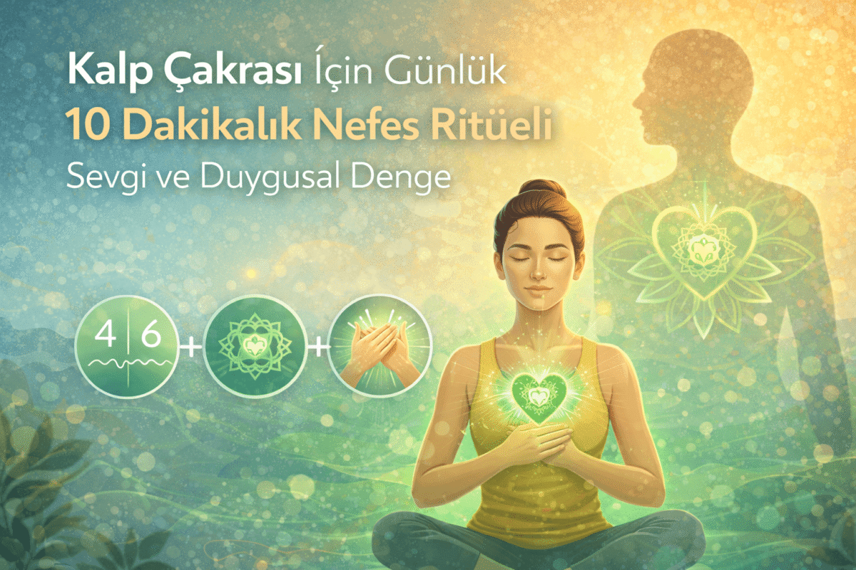 Kalp Çakrası İçin Günlük 10 Dakikalık Nefes Ritüeli