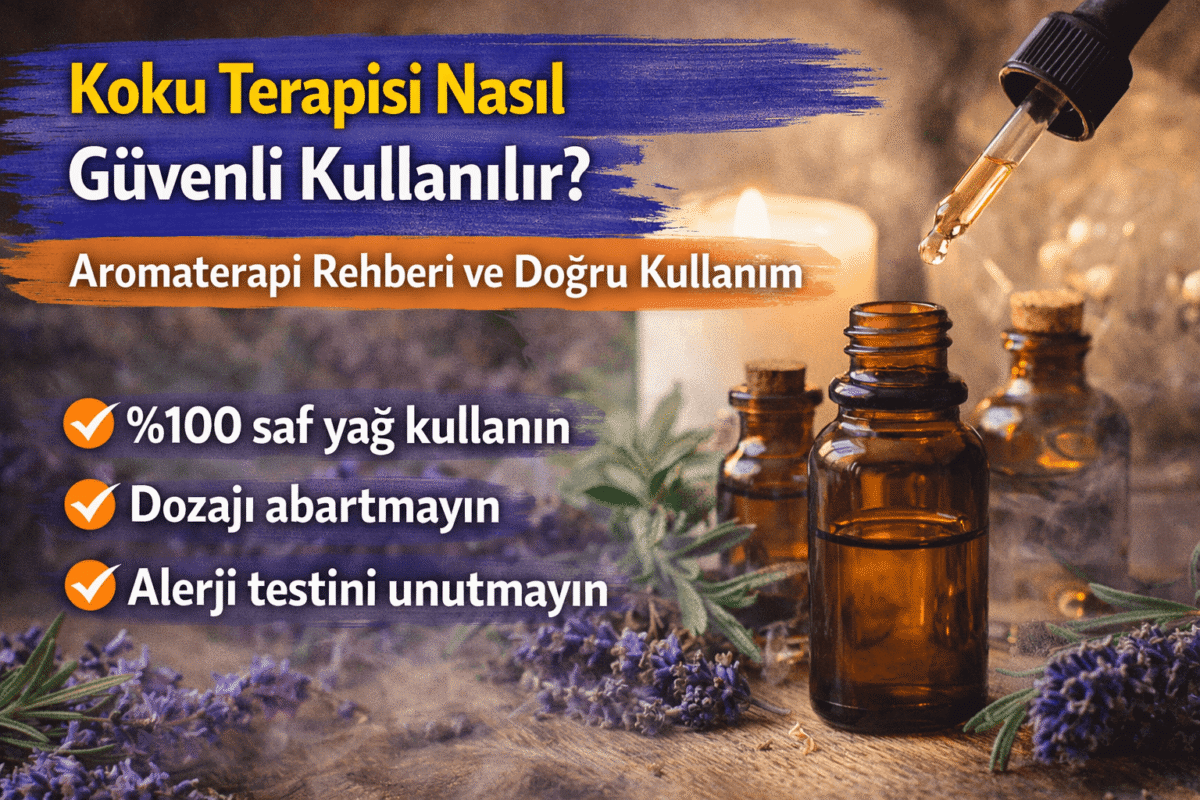 Koku Terapisi Nasıl Güvenli Kullanılır? Aromaterapi Rehberi