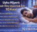 Uyku Hijyeni Nedir? Sabah Dinç Uyanmak İçin 10 Etkili Kural