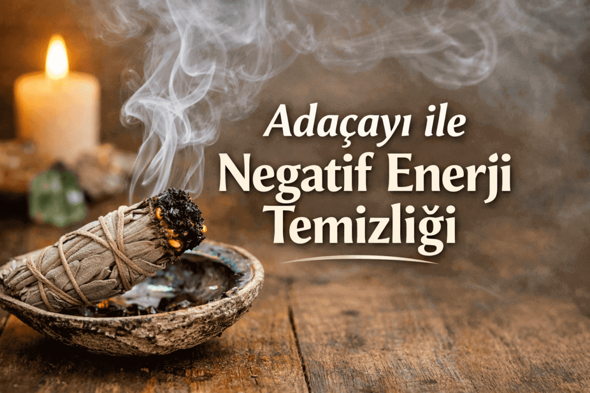 Adaçayı ve olumsuz Enerji Temizliği