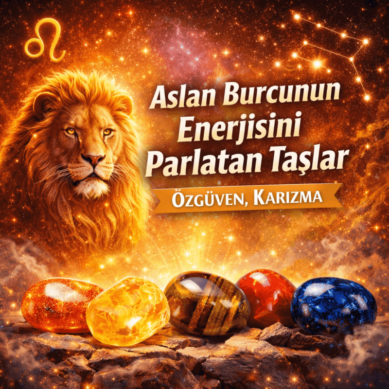 Aslan Burcunun Enerjisini Parlatan Taşlar | Özgüven, Karizma