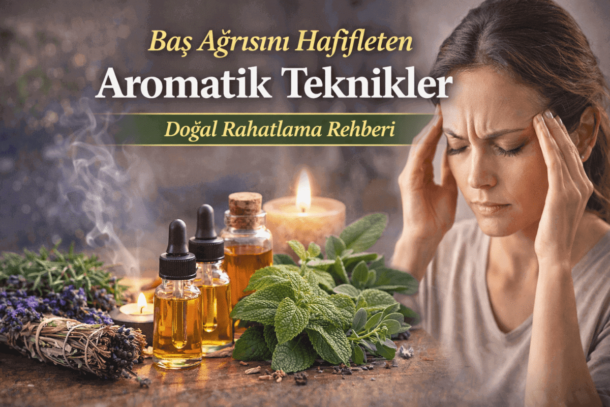 Baş Ağrısını Hafifleten Aromatik Teknikler | Doğal Rahatlama