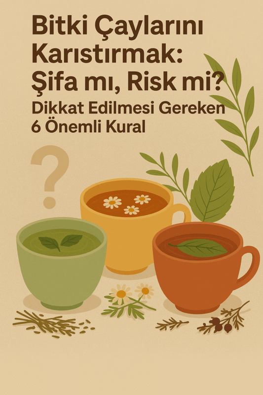 Bitki Çaylarını Karıştırmak Güvenli mi? 6 Kritik Kurala Dikkat Edin