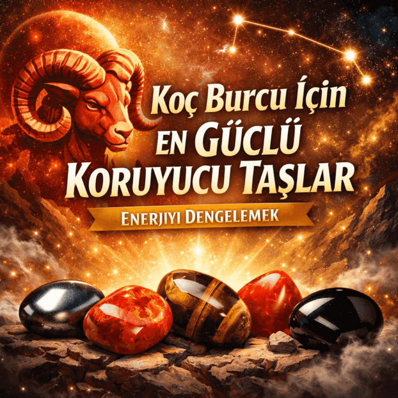 Koç Burcu İçin En Güçlü Koruyucu Taşlar | Enerjiyi Dengelemek