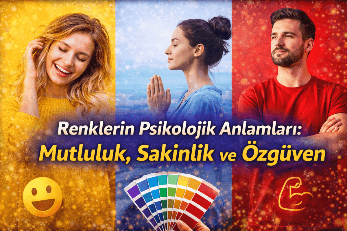 Renklerin Psikolojik Anlamları: Mutluluk, Sakinlik ve Özgüven