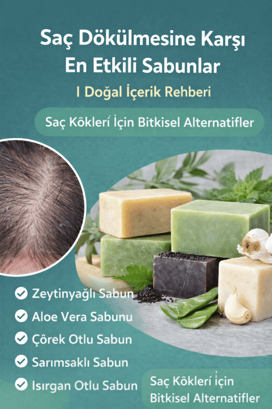 Saç Dökülmesine Karşı En tesirli Sabunlar