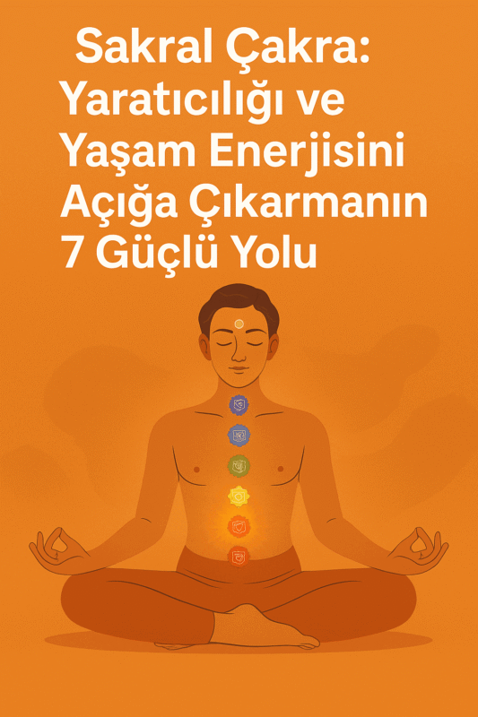 Sakral Çakra: 7 Maddede Yaratıcılığı hayat Enerjisini Açığa Çıkar