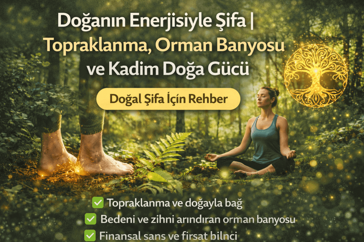 Doğanın Enerjisiyle deva | Topraklanma, Orman Banyosu ve Doğallık