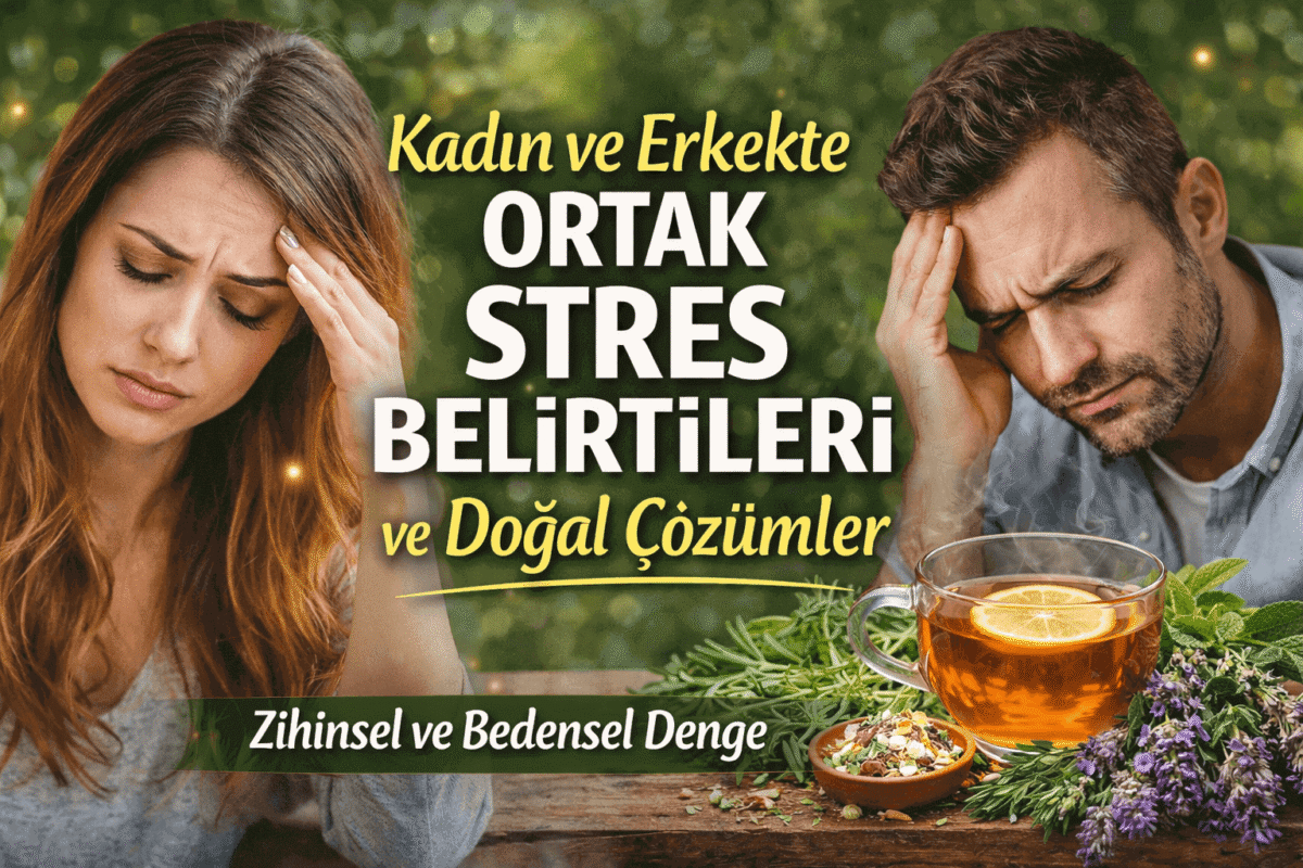 Kadın ve Erkekte Ortak gerginlik Belirtileri ve Doğal Çözümler
